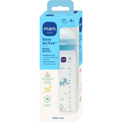 Mam Baby láhev Easy Active modrá 330 ml – Zboží Dáma