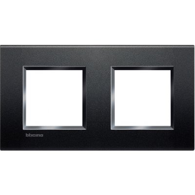 BTicino LivingLight rámeček hranatý 2+2-modulový LNA4802M2AR – Hledejceny.cz