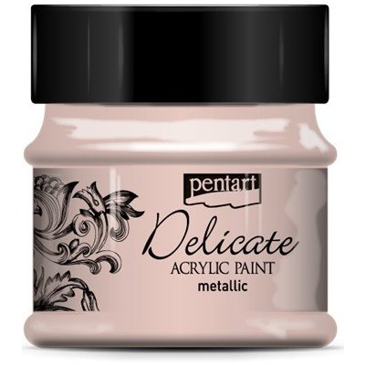 Akrylová barva Delicate metalická 50ml – Zboží Dáma