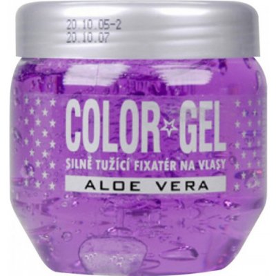 Color gel silně tužící fixatér na vlasy Aloe Vera 400 g od 66 Kč -  Heureka.cz