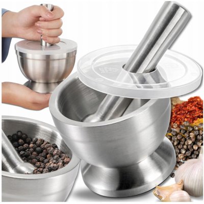 KINGHoff Hmoždíř ocelový Ø13Cm Kh-1661 – Zboží Dáma