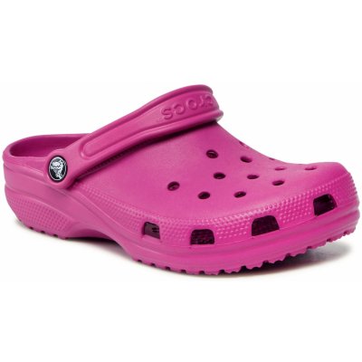 Crocs Classic dámské pantofle tmavě růžové – Zbozi.Blesk.cz