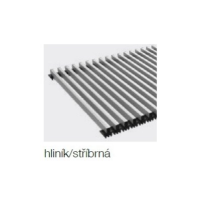 Korado Koraflex PM 34 x 150 cm Hliník Stříbrný – Hledejceny.cz