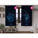 Fotbalový závěs hologram 2 verze - vzor B - 180 cm x 145 cm – Hledejceny.cz