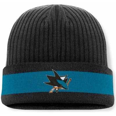 Fanatics pánská čepice San Jose Sharks A/CAP beanie Cuff – Hledejceny.cz
