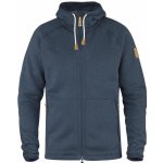 Fjällräven Övik Fleece Hoodie Navy – Zboží Dáma