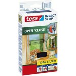 TESA síť proti hmyzu otevírací 1,5 x 1,3 m, černá – Sleviste.cz