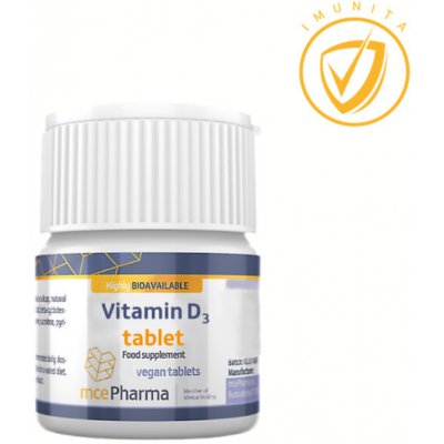 mcePharma Vitamin D ODT 1000 I.U. 60 tablet