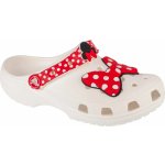 Crocs CLASSIC Disney MINNIE MOUSE dětské pantofle bílá – Zboží Dáma
