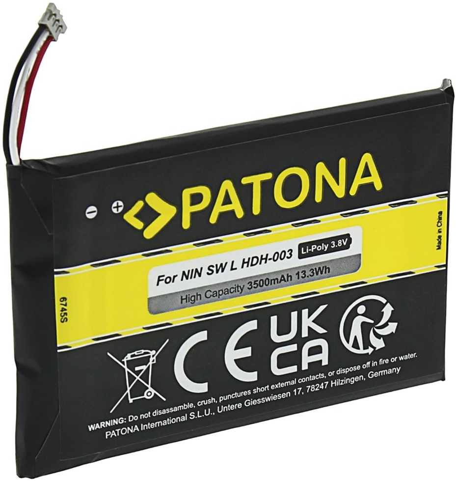 PATONA baterie Nintendo Switch Lite HDH-003 3500mAh Li-Pol 3,8V