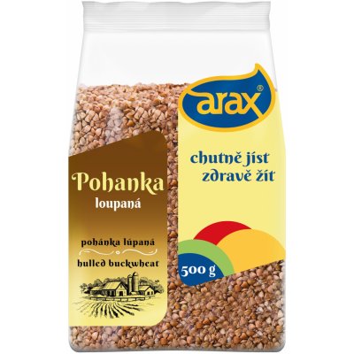 Arax Pohanka hnědá 0,5 kg – Zboží Mobilmania