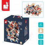 Janod BricoKids dětské nářadí a šrouby 50 ks – Zboží Dáma