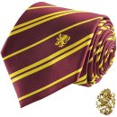 Kravata Harry Potter s odznakem Nebelvír