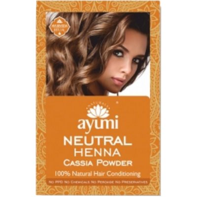 Ayumi Prášek Henna Neutral bezbarvý kondicionér na vlasy 100 g – Zboží Mobilmania