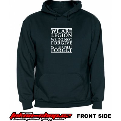 Teknoshop Anonymous Legion tekno s potiskem černá – Zboží Dáma