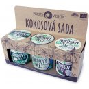 kuchyňský olej Purity Vision Kokosová sada 3 x 120 ml