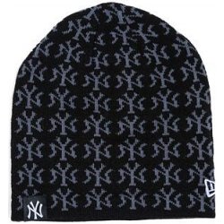 New Era Jacquard Skull beanie NY Yankees Black