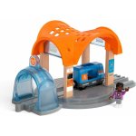 Brio WORLD 33973 SMART TECH SOUND Vlaková stanice s tunelem – Hledejceny.cz