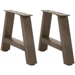 Omaxi 314710 Nohy konferenčního stolku ve tvaru A 2 ks 30 x 30-31 cm ocel – Hledejceny.cz