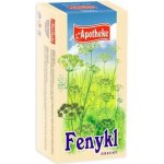 Apotheke Fenykl obecný čaj 20 x 2 g – Zbozi.Blesk.cz