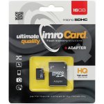 IMRO microSDHC CLASS 10 16 GB 36502 – Zbozi.Blesk.cz