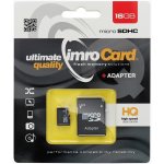 IMRO microSDHC CLASS 10 16 GB 36502 – Zboží Živě