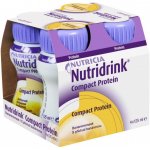 NUTRIDRINK COMPACT PROTEIN S PŘÍCHUTÍ BANÁNOVOU POR SOL 4X125ML – Hledejceny.cz