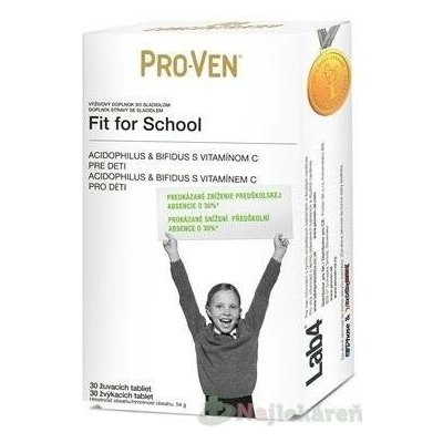 Pro-Ven Fit for School žvýkací tablety 30 ks – Hledejceny.cz