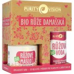 Purity Vision Rose růžová voda 100 ml + máslo z růže 120 ml dárková sada – Zboží Dáma