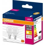 Osram 2PAK LED žárovka LED E14 P45 4,9W = 40W 470lm 2700K Teplá bílá 200° VALUE OSRVALU7307 – Hledejceny.cz