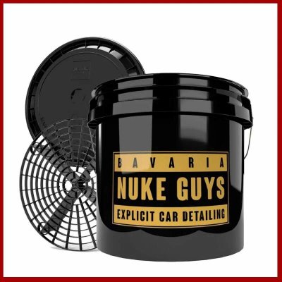 Nuke Guys Explicit Gold Bucket 12 l s mřížkou a víkem – Zbozi.Blesk.cz