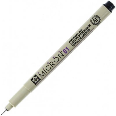 Liner Sakura Pigma Micron 01 - 0,25 mm, černá – Zboží Dáma