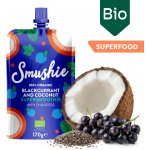 SALVEST Smushie BIO Ovocné smoothie s černým rybízem a chia 170 g – Zboží Dáma