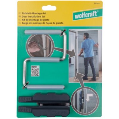 WOLFCRAFT - Sada pro montáž dveřního křídla, 3dílná WOLFCRAFT 3674000 – Zboží Dáma