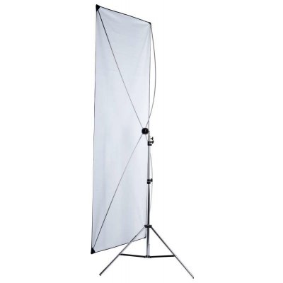 Fomei odrazná deska Lite panel bílá / černá 100 × 220 cm – Zboží Živě