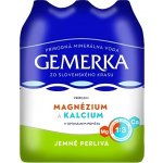 Gemerka Magnézium a kalcium jemně perlivá minerální voda 6 x 1,5 l – Hledejceny.cz
