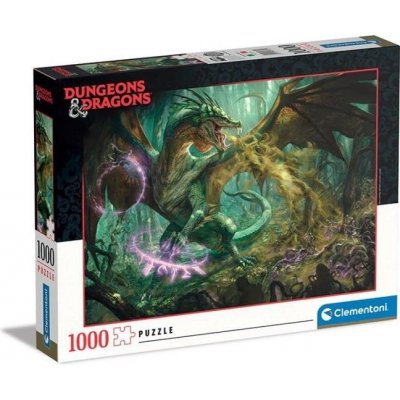 Clementoni Dungeons & Dragons Drak 1000 dílků