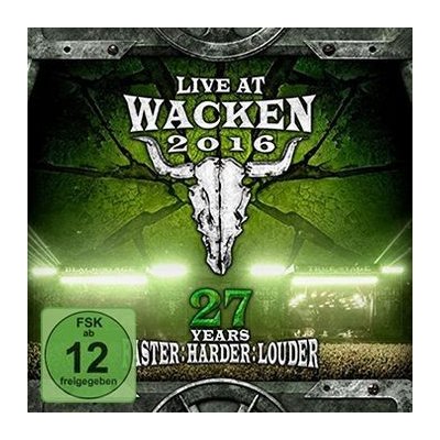 Live At Wacken 2016 : 27 Years Faster,harder,louder CD+BRD