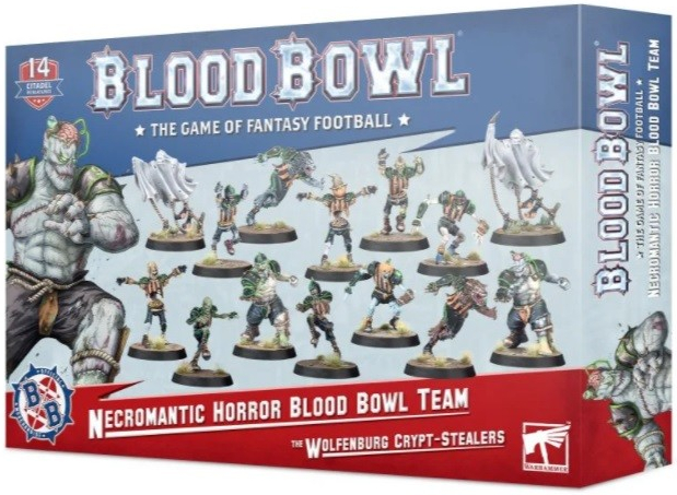 GW Warhammer Blood Bowl Necromantic Horror Team