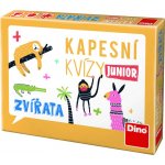 Dino Kapesní kvízy Junior zvířata – Zboží Živě