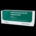 CALCII CARBONICI 0,5 TBL. MEDICAMENTA POR 0,5G TBL NOB 50 – Hledejceny.cz