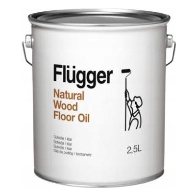 Flügger Flugger Přírodní olej na dřevěné podlahy 2,5 l – Zboží Mobilmania