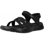 Skechers GO WALK FLEX SANDAL Černá – Zboží Mobilmania
