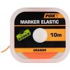 Rybářské signalizátory Fox Značkovač Orange Marker Elastic 10 m