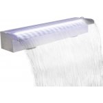 vidaXL bazénová fontána s LED nerez 60 cm – Sleviste.cz