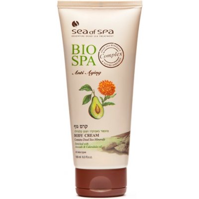 Sea of Spa Bio Spa tělový krém s avokádem a měsíčkovým olejem (Body Cream Enriched with Avocado & Calendula Oil) 180 ml – Sleviste.cz