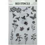 Grafix Šablony 4 ks ornamenty – Zboží Dáma