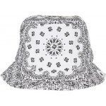 Urban Classics Bandana Print Bucket Hat bílá – Zboží Dáma