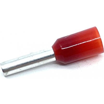 Tracon electric Izolovaná kabelová dutinka červená 1,5mm² 1,5mm2 / L=14,6mm – Sleviste.cz