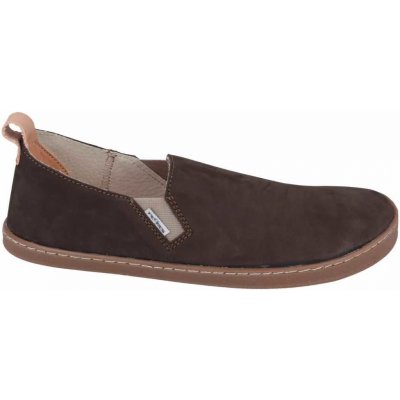Barefoot kožené Slip on Pegres BF82 hnědé – Zboží Dáma